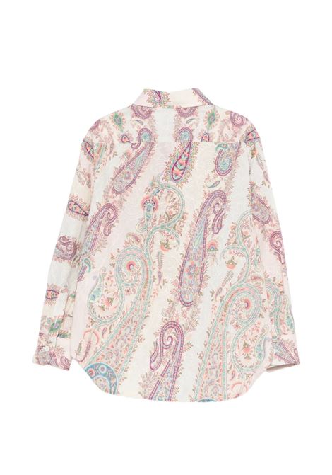 Camicia con ricamo paisley ETRO KIDS | GY5P50 U0268501MC